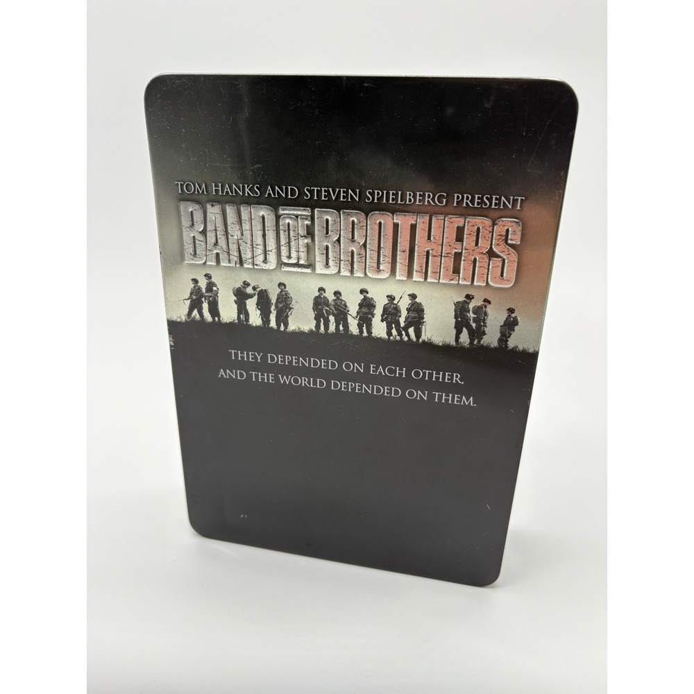 Band of Brothers HBO Miniseries DVD Metal Tin Box Set 6-Disc Special Edition